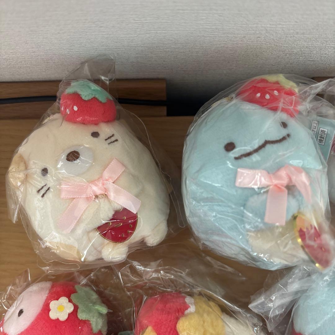 すみっコぐらし　いちごソファスペシャルぬいぐるみ 受注生産　限定品 いちご