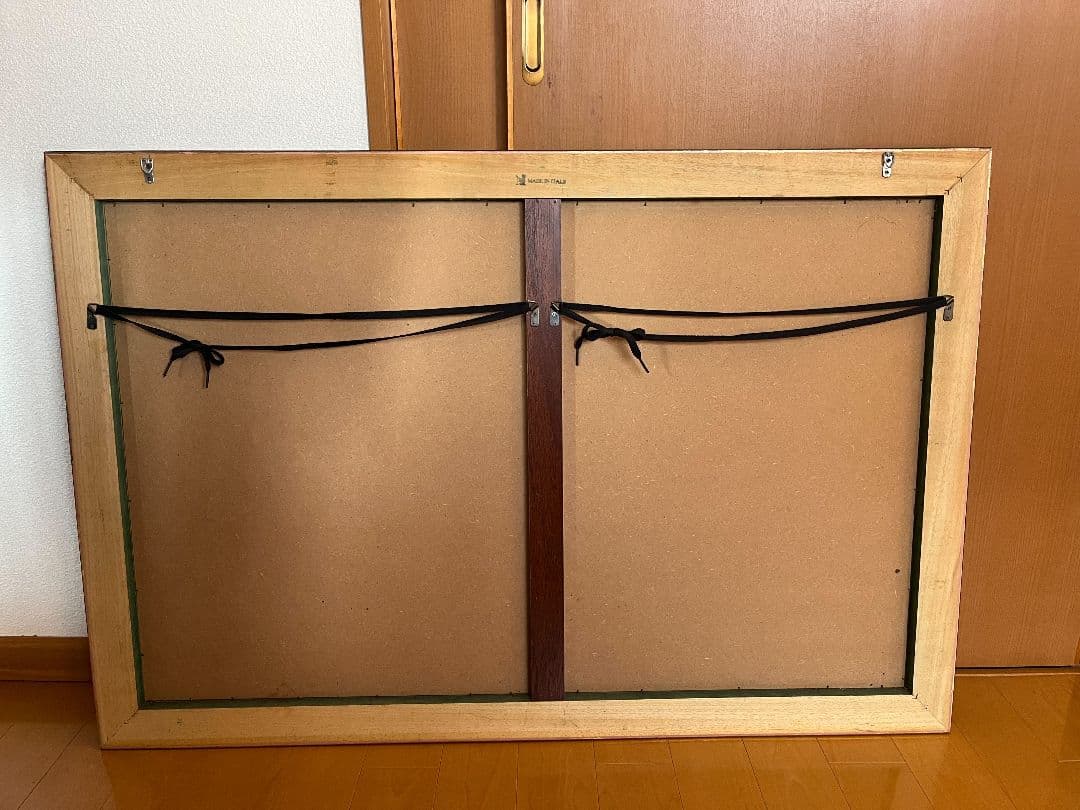 ゴブラン織り　イタリア製　絵画　寸法　縦78cm   横114cm  厚み4cm