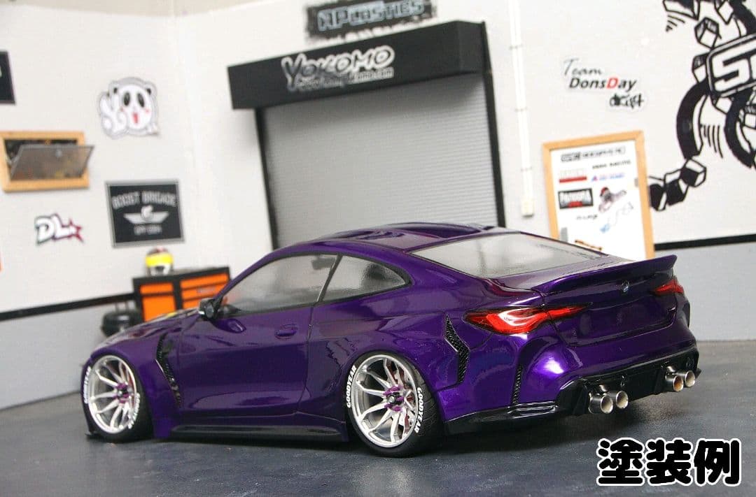 新品 無塗装  M4 G82 APLASTICS ラジドリ ボディ