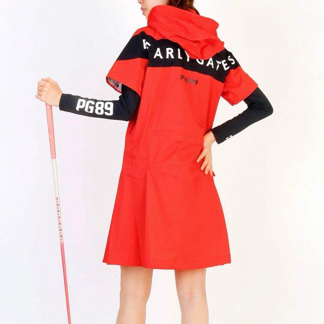 【新品】パーリーゲイツレインウェア　ワンピース　サイズ0