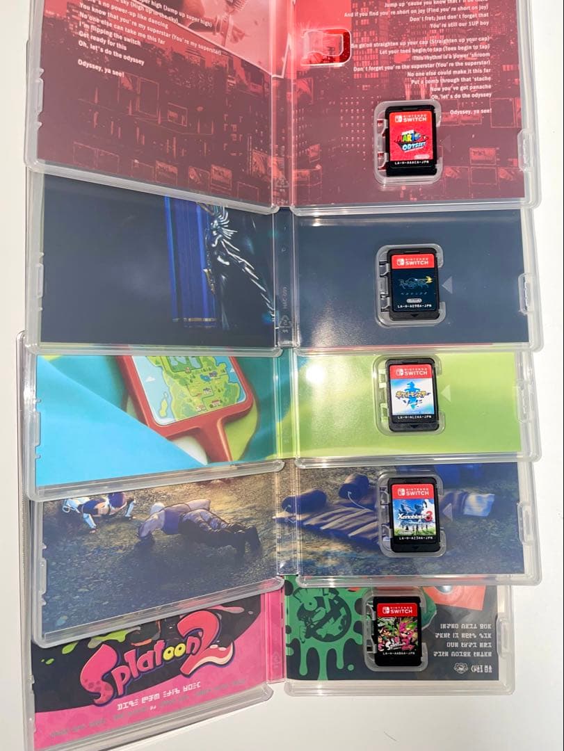 switchゲームまとめ マリオ ポケモン ゼノブレイド ベヨネッタ 5点セット