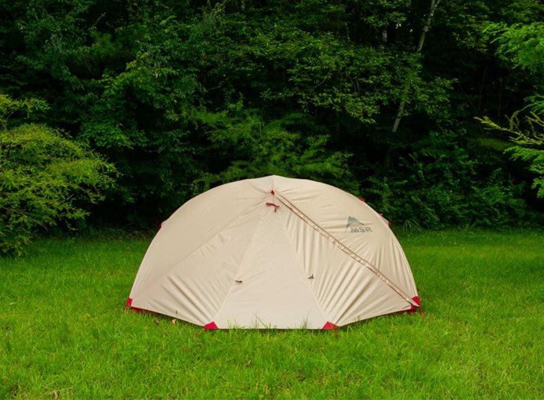 ★MSR エリクサー3 フットプリント付き★新品同様★