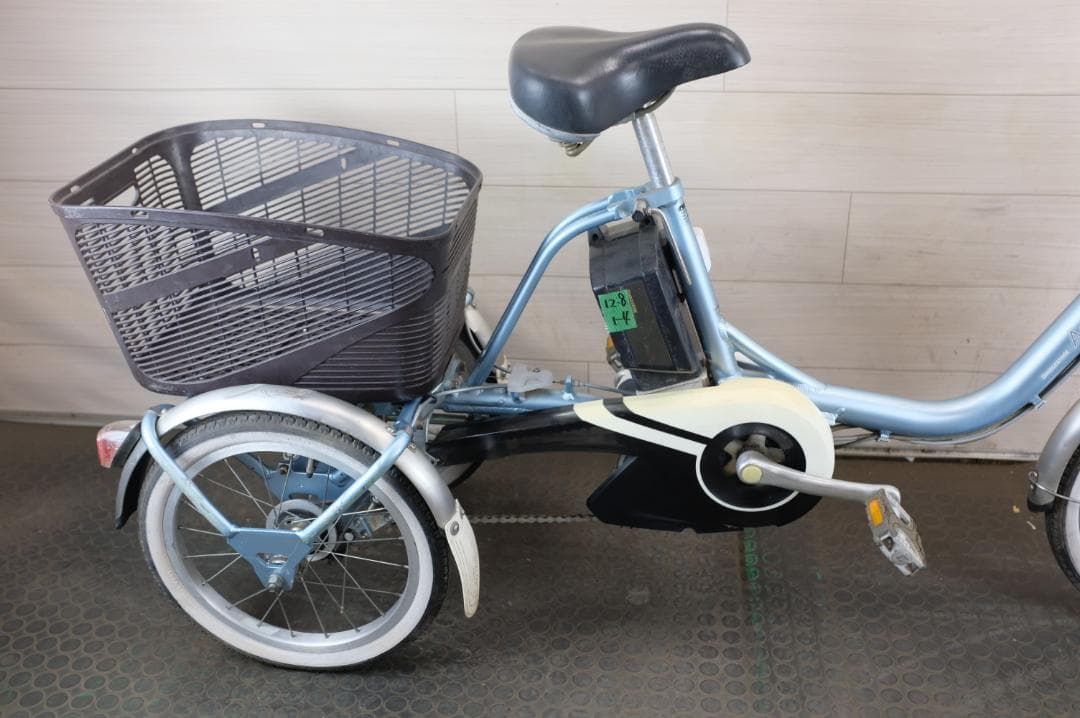 大人用★BS アシスタ　三輪車　16インチ　3段　12.8Ah充電器あり