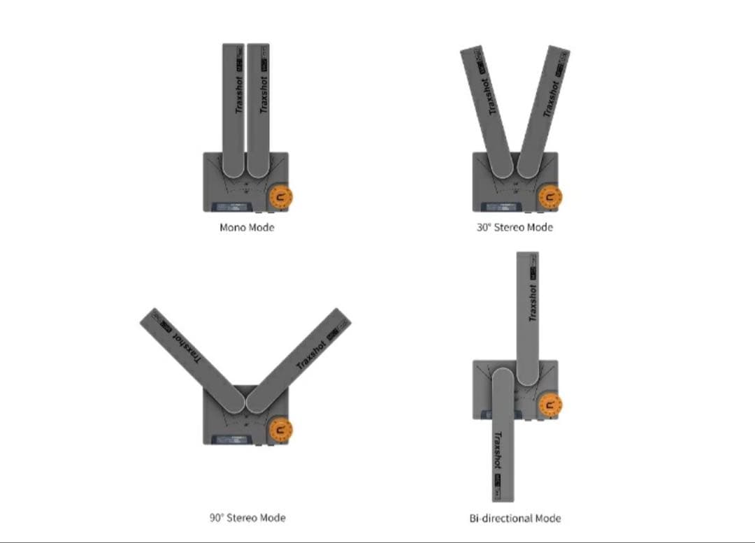 コミカ COMICA Traxshot オールインワンガンマイク ブラック