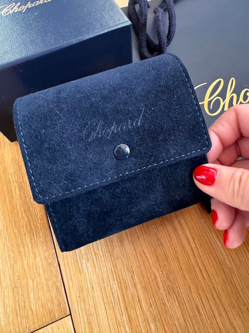 ショパール ジュエリーケース 時計空箱 アクセサリー入れ 旅行携帯用 ギフト袋