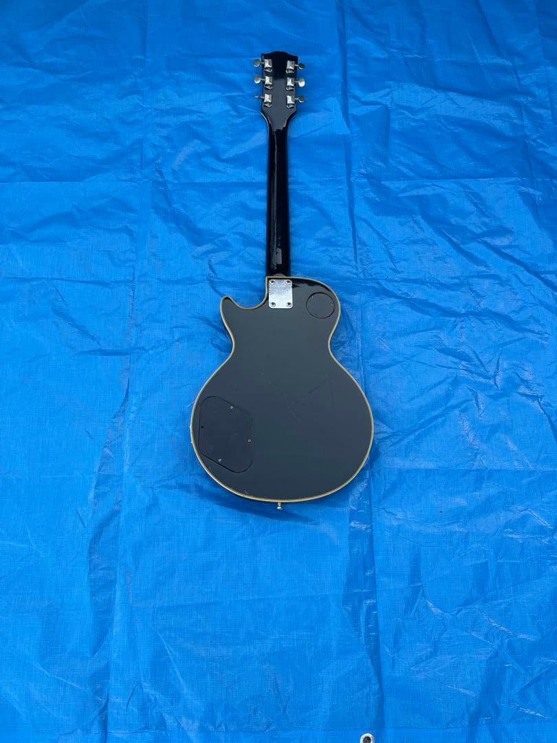 Morris ブラック エレキギター レスポールスタイル　ジャンク