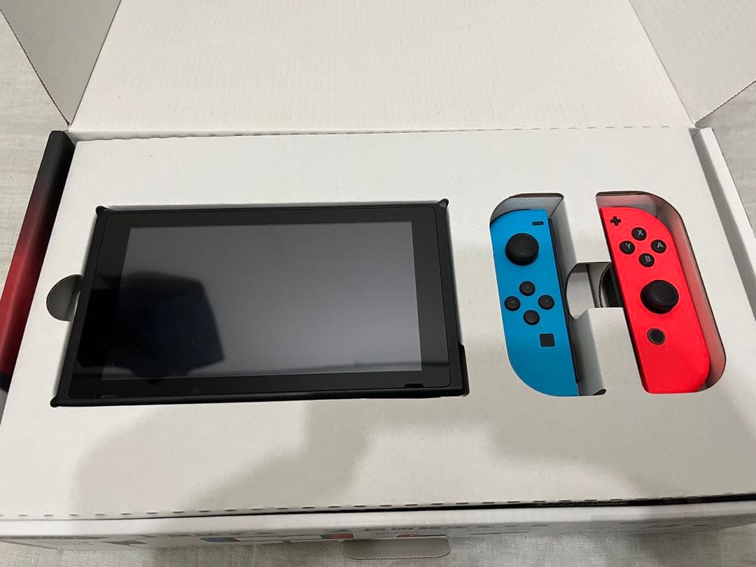 【動作確認済】Nintendo Switch 本体（赤青 Joy-Con付き）