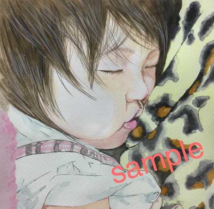 似顔絵☆8月のオーダーご予約