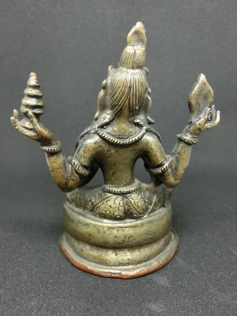 レア！！ラクシュミ　吉祥天　財運　仏像　置物　アンティーク　ヒンドゥー　チベット