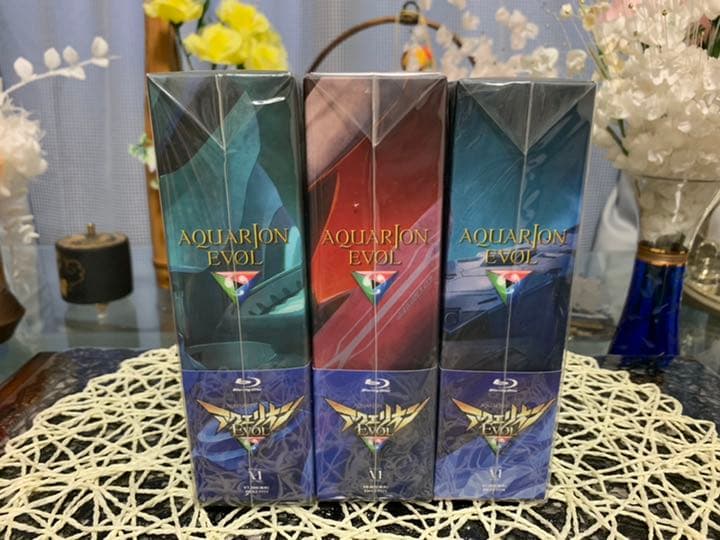【新品未開封品】アクエリオンEVOL Blu-ray 全9巻セット　初回限定生産