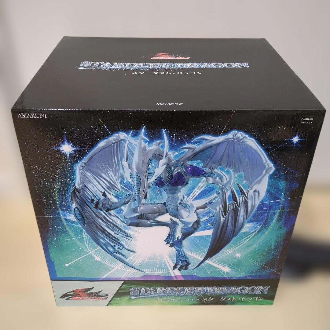 AMAKUNI 遊戯王5D's スターダスト・ドラゴン フィギュア【中古・箱有】