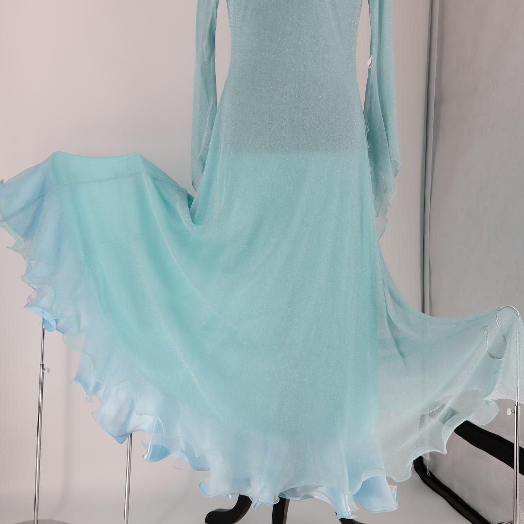 【美品 社交ダンス衣装】prima boutique プリマブティック ドレス