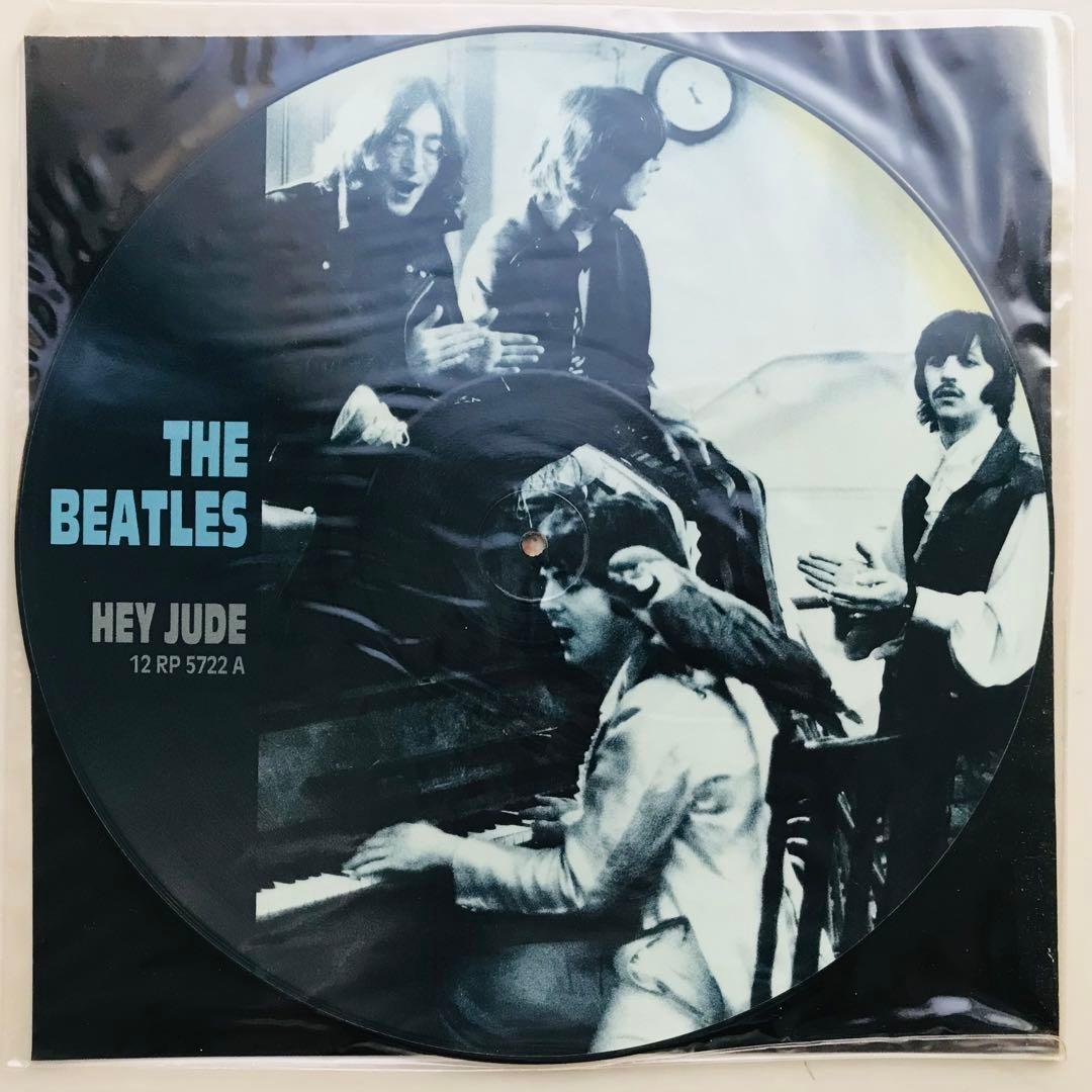 THE BEATLES ピクチャーレコード　UKオリジナル　台紙＋アウター付き！