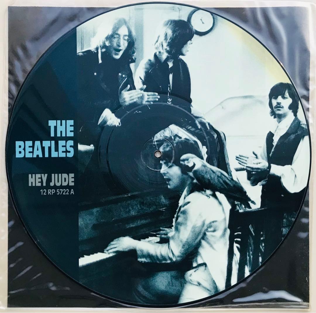 THE BEATLES ピクチャーレコード　UKオリジナル　台紙＋アウター付き！