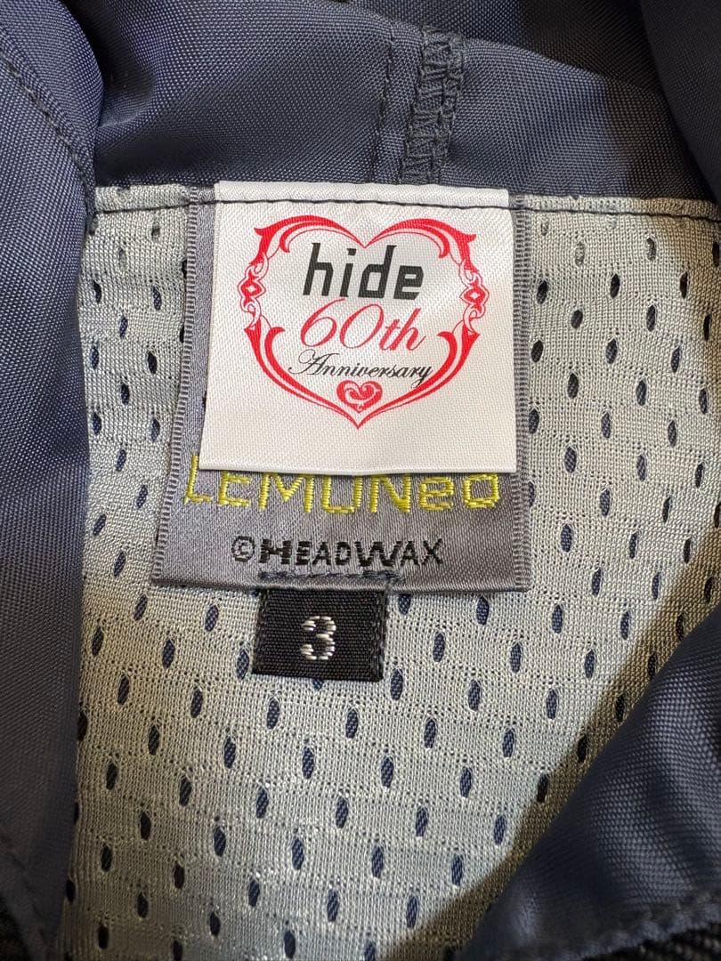 hide LEMONed ラインパーカー　60th 限定発売品　サイズ3