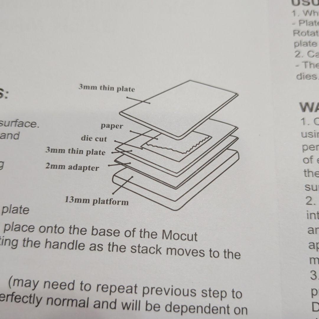 カッティングダイ　本体A4サイズ