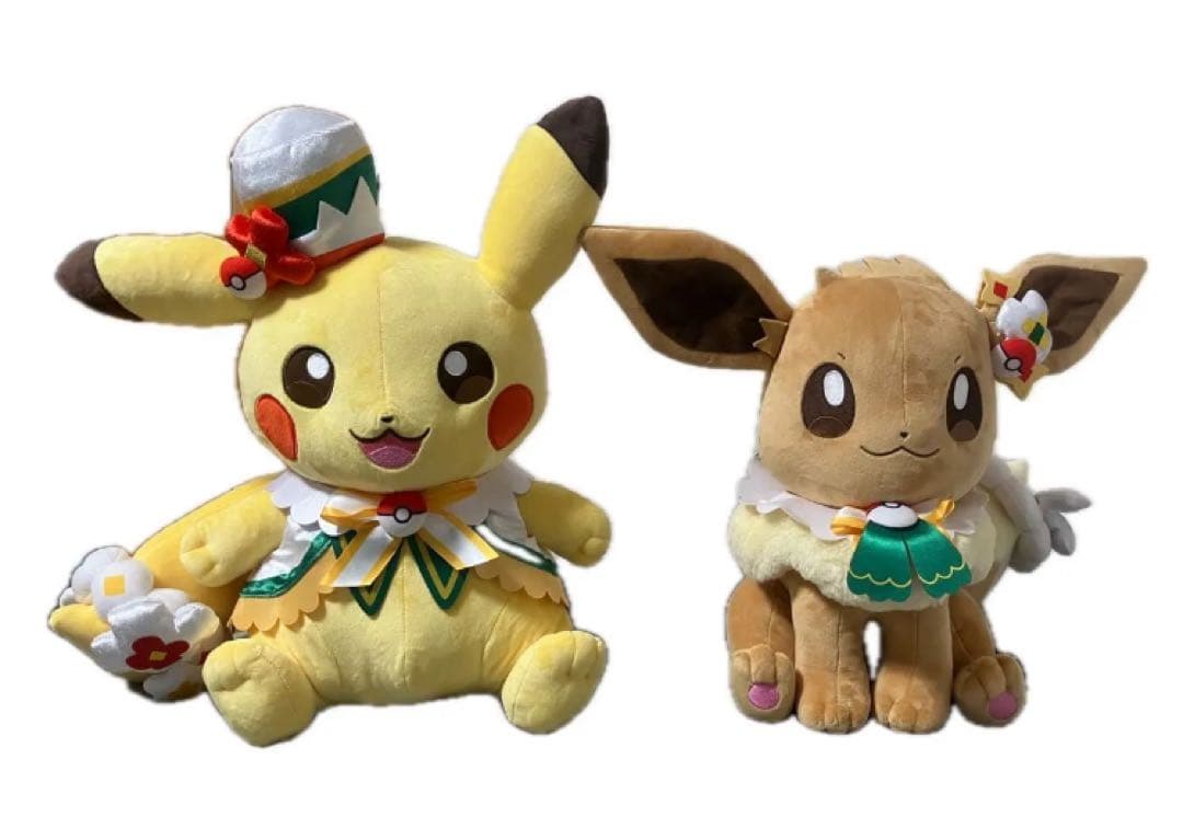 【日本限定】ポケパーク ピカチュウ イーブイ ぬいぐるみ 10点 コンプリート