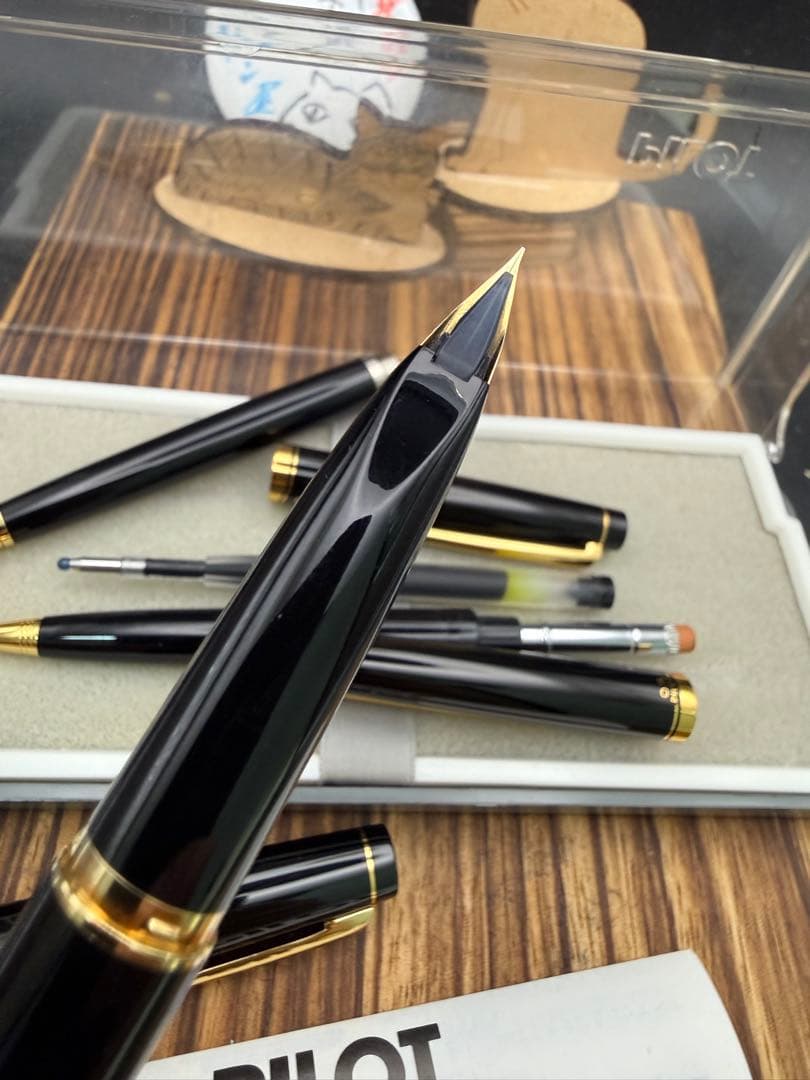 レア Pilot エリート 万年筆 ボールペン シャーペン セット