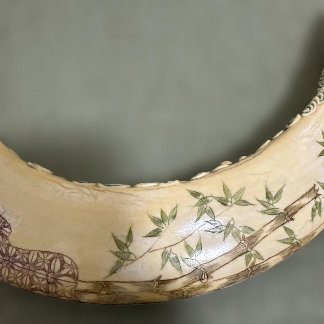 骨董 天然材質 コレクション 彫刻 浮世絵彫刻 飾り物 古美術 置物 細密細工