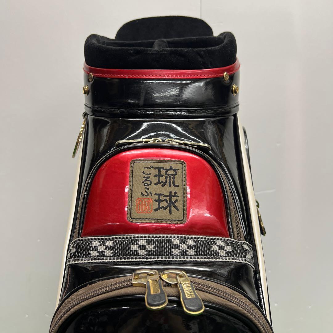 ジパングスタジオ　8インチ　琉球ごるふ　ゴルフバック　メンズ