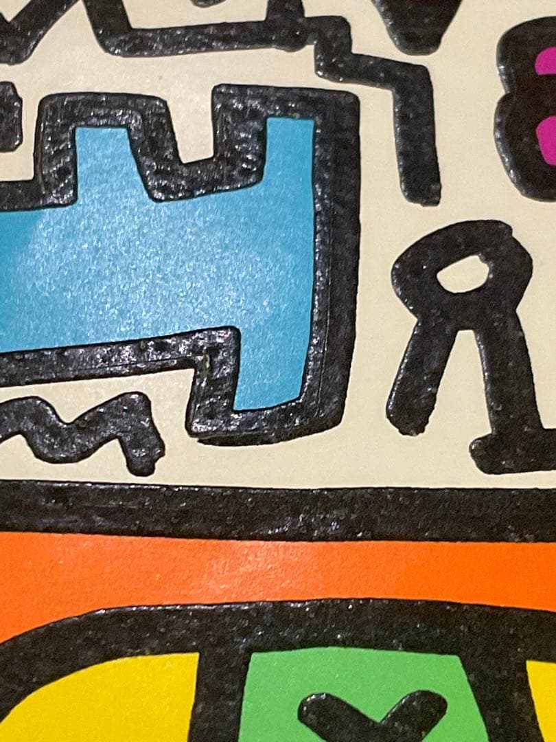 Keith Haring POP SHOP TOKYO ステッカー 1987年