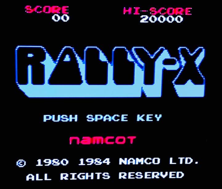 MSX ラリーX ラリーエックス 動作確認済