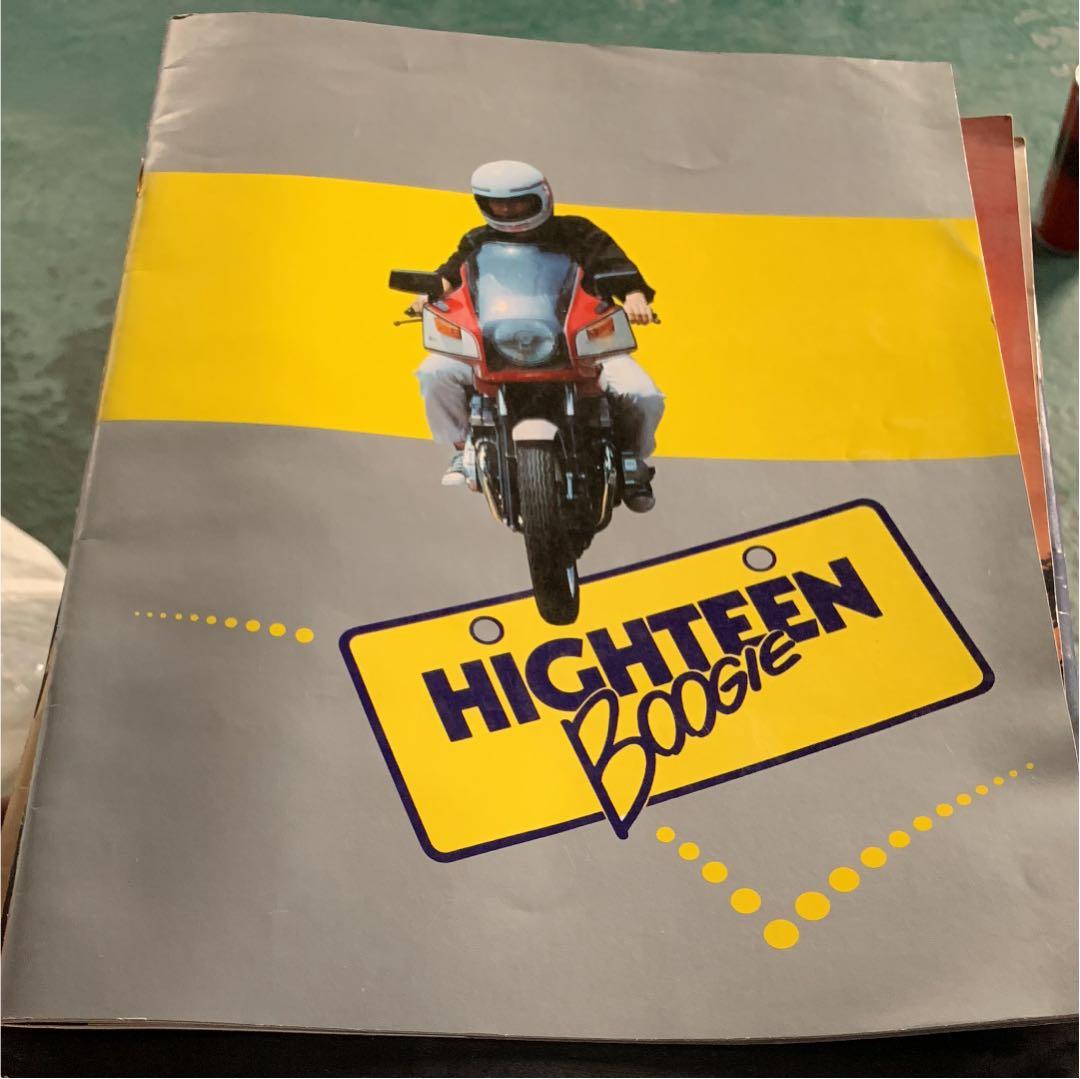 ハイティーンブキ 映画パンフレット