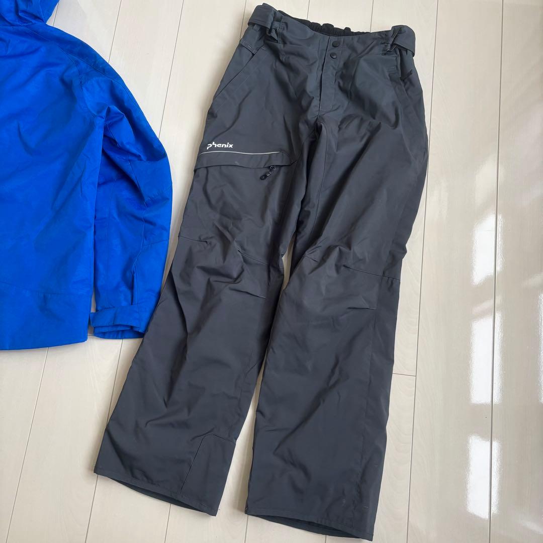 フェニックス メンズスキーウェア 上下 セット XL 180 ブルー×グレー