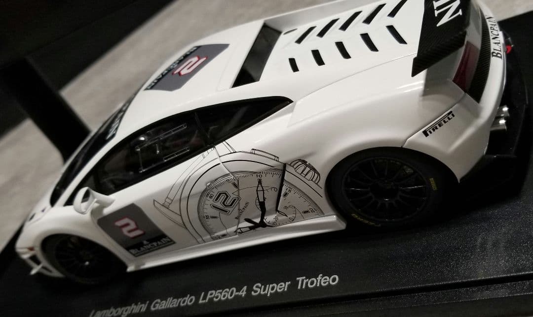 【美品】1/18 オートアート　ランボルギーニ　ガヤルド　BLANCPAIN