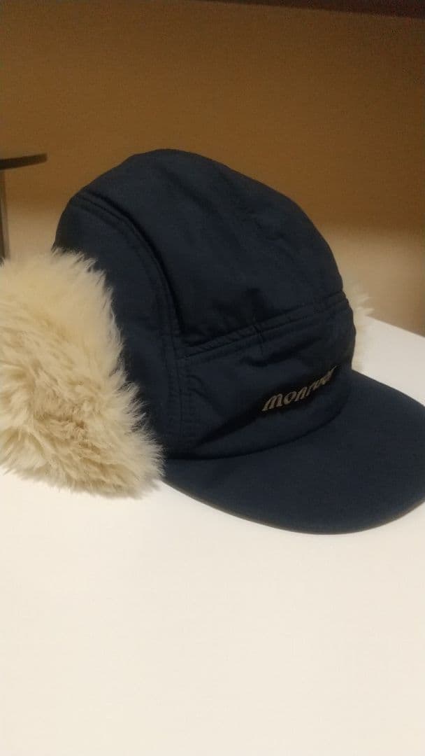 モンベル ジャンプスーツ(つなぎ)&帽子セット 110 ブルー系 おまけ付き☆