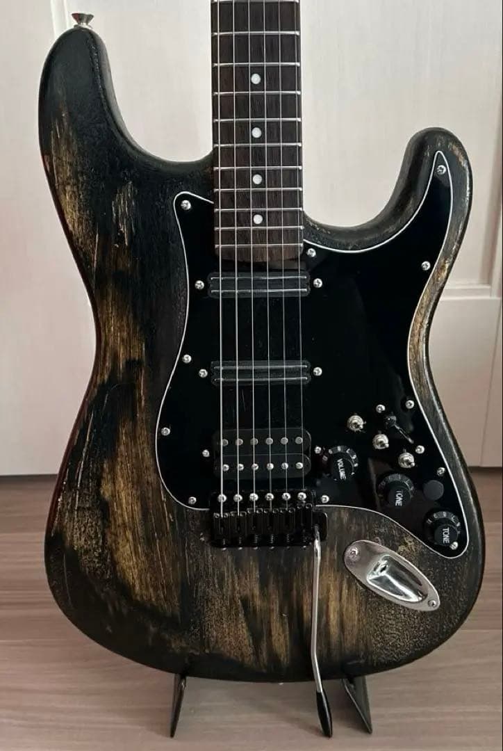 (中古) コンポーネント エレキギター ストラトタイプ　3ハム&シングル切替