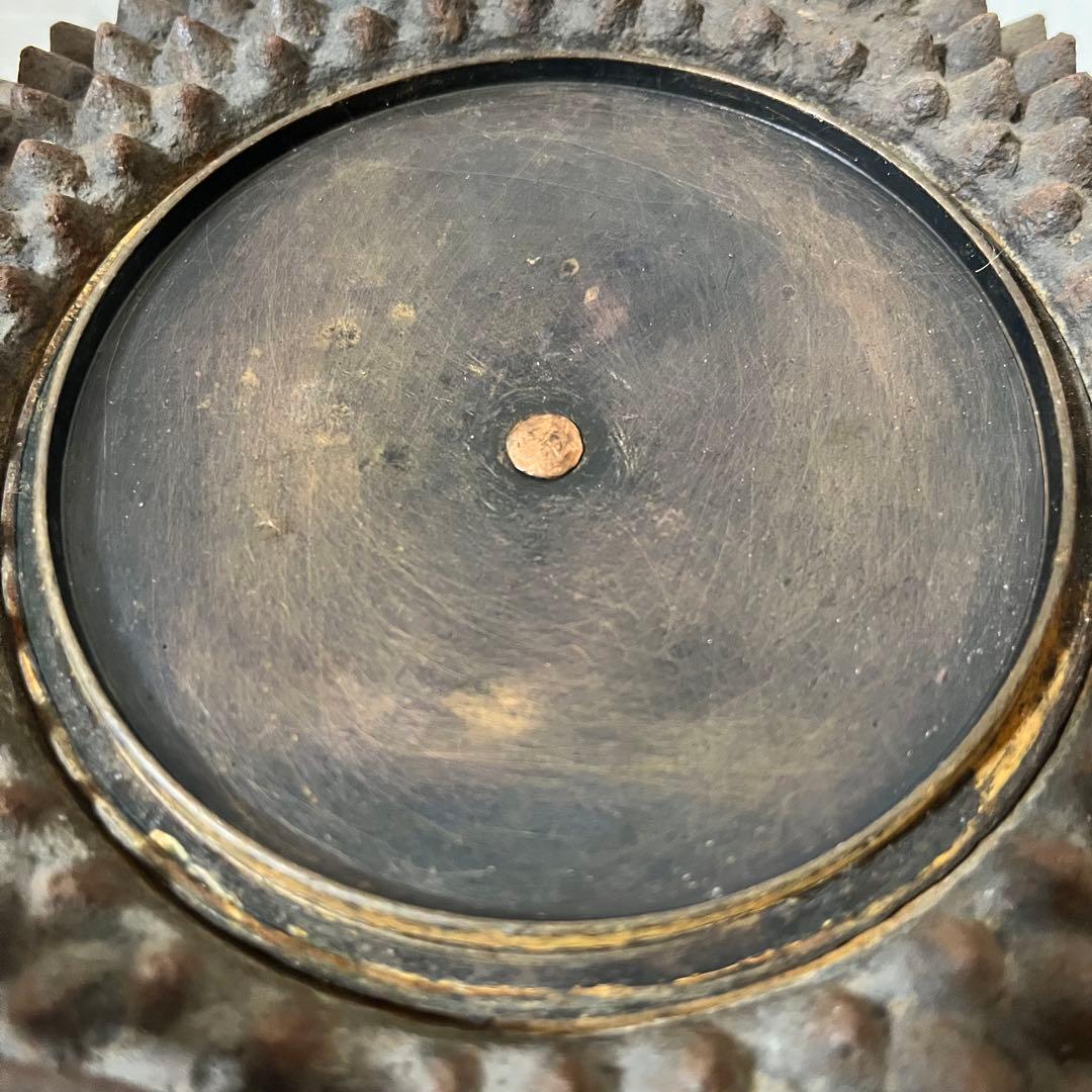 鉄瓶 鬼あられ アンティーク