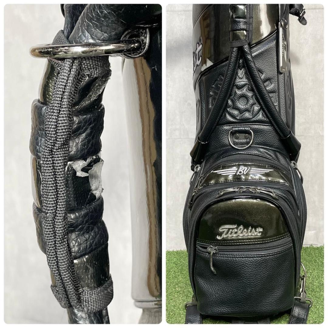 【希少】タイトリスト ヴォーケイデザイン キャディバッグ ゴルフバッグ ブラック