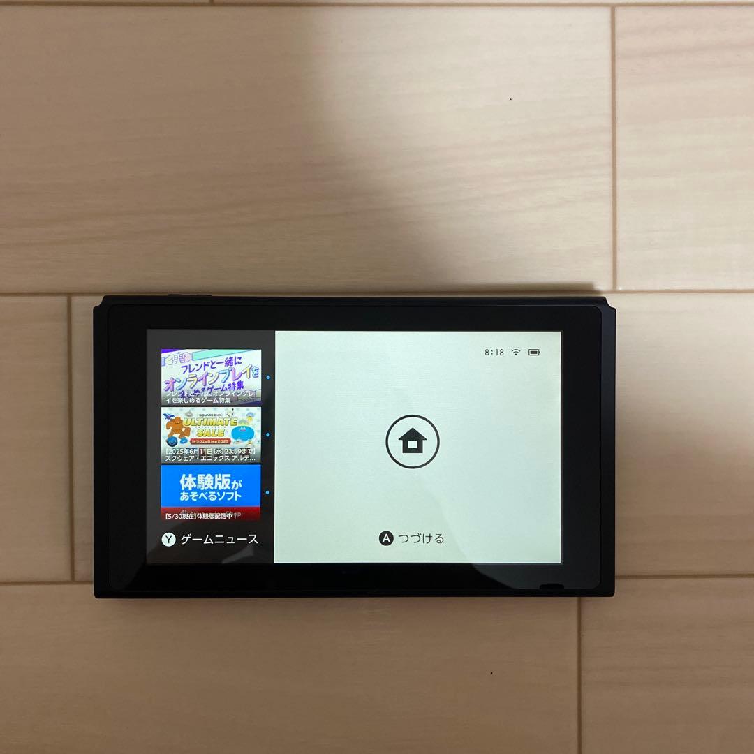 Nintendo Switch 本体　ネオンブルー　バッテリー強化版