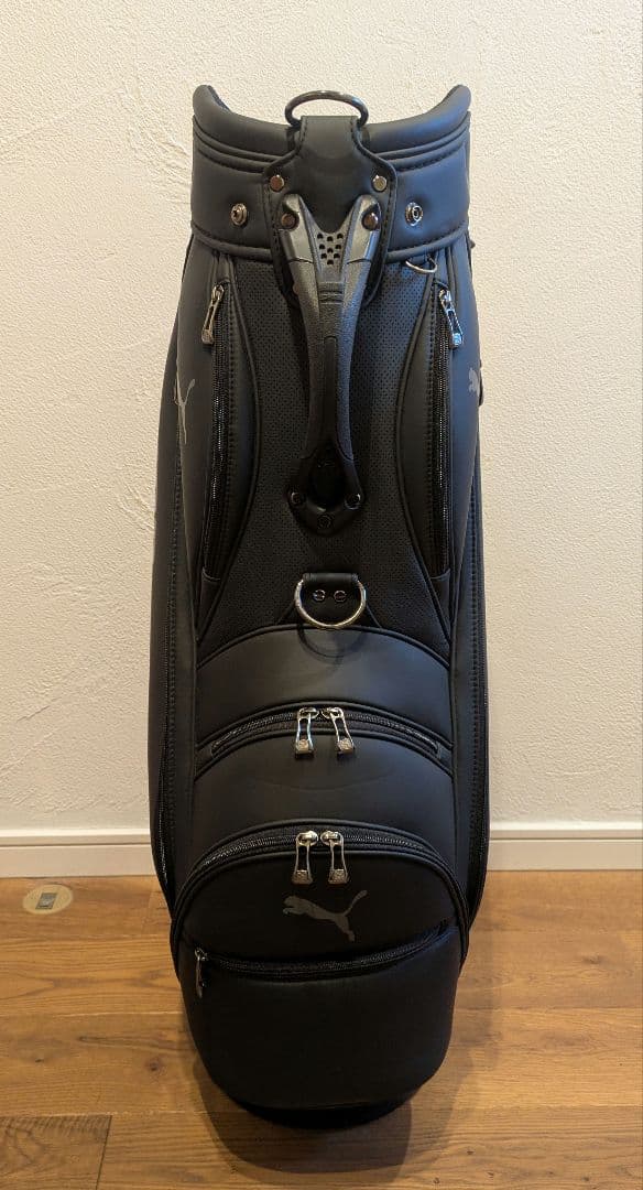 プーマ　PUMA　２０２２年モデル　キャディバッグ　ブラック　９．５型