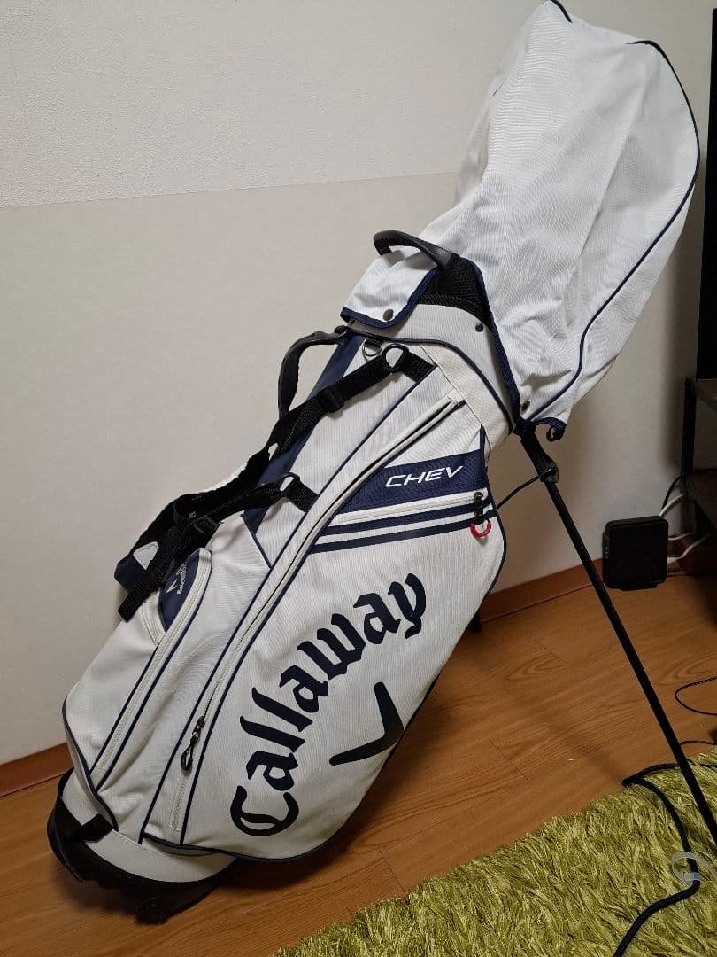 Callaway キャディバッグ ホワイト/ネイビー