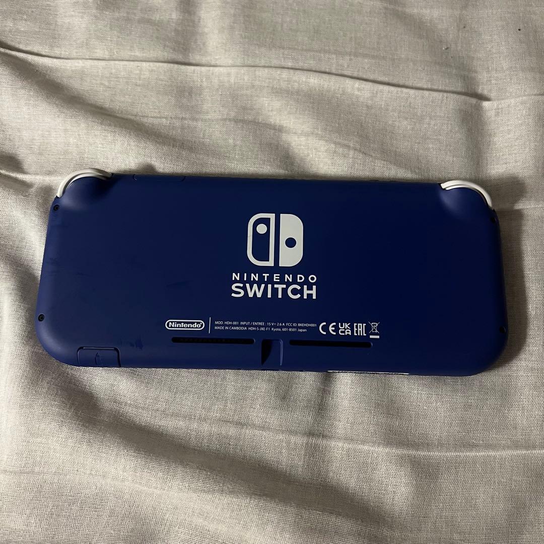 Nintendo Switch Lite ブルー 本体と箱付き