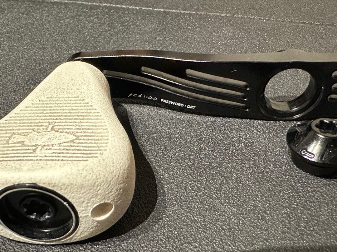 DRT x WCZ バリアルハンドル 110 black フラットノブ