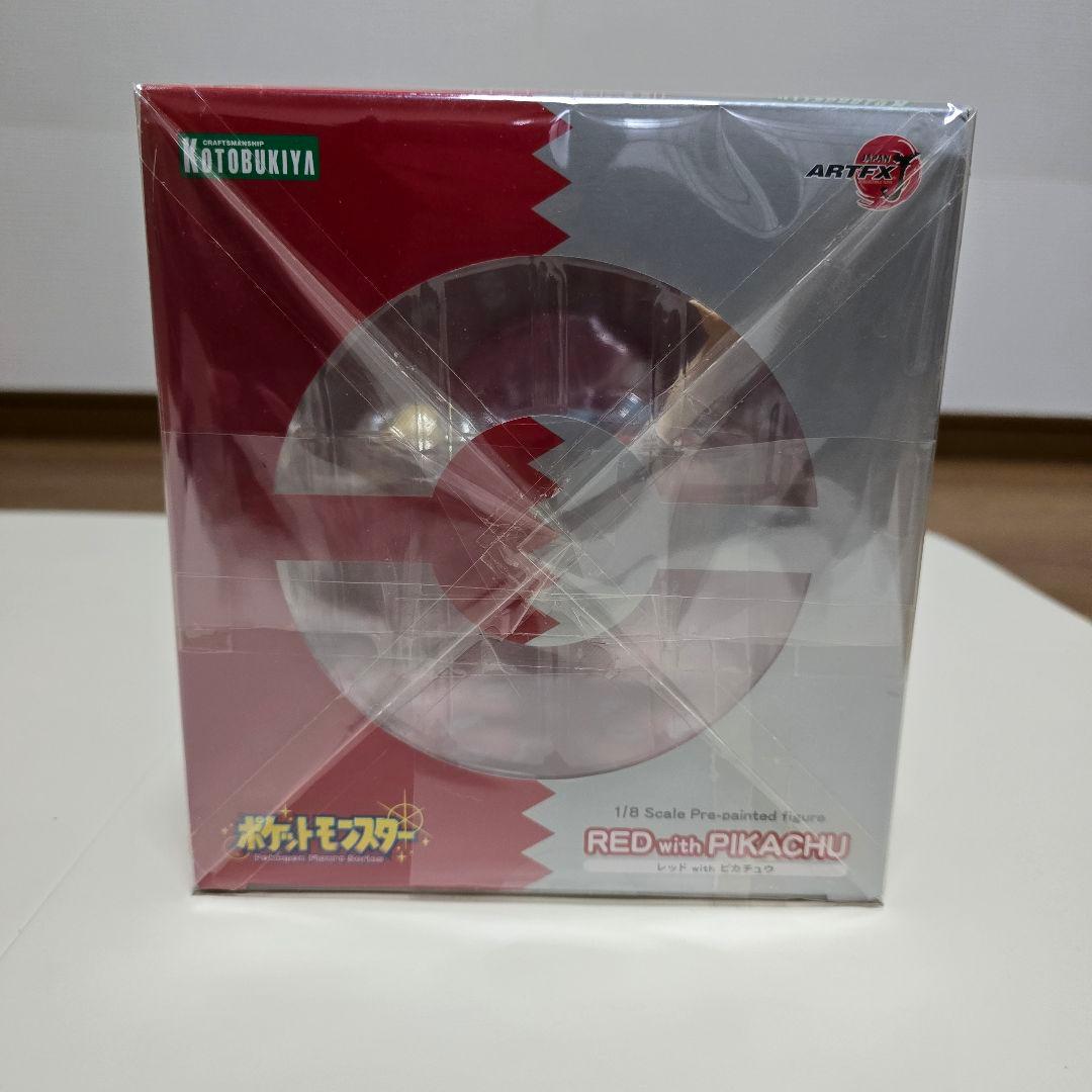 ポケモン レッド with ピカチュウ ARTFXJ 1/8フィギュア