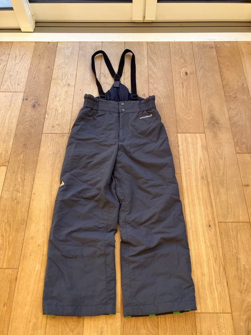 モンベル キッズ　スキーウェア上下セット　150