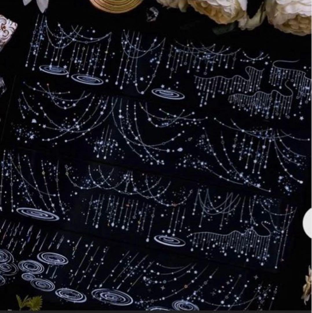 PET 6cm×5m 雨落 海外マスキングテープ　海外マステ　雨　水たまり　装飾