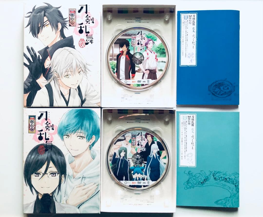 アニメ 刀剣乱舞 花丸 一期 其の一〜其の六 DVD 初回生産限定版