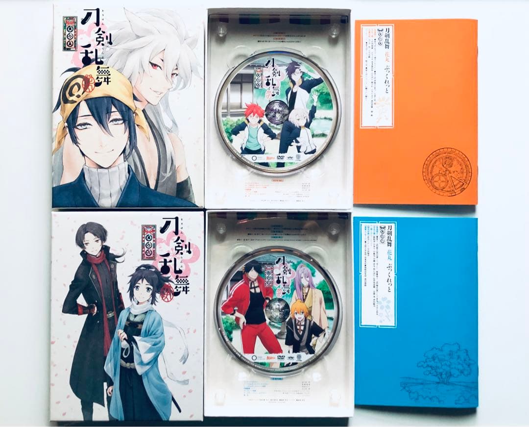 アニメ 刀剣乱舞 花丸 一期 其の一〜其の六 DVD 初回生産限定版