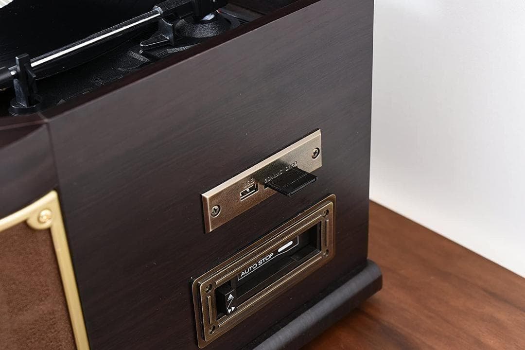 【M3162-195-152】キュリオム マルチレコードプレーヤー リモコン付き