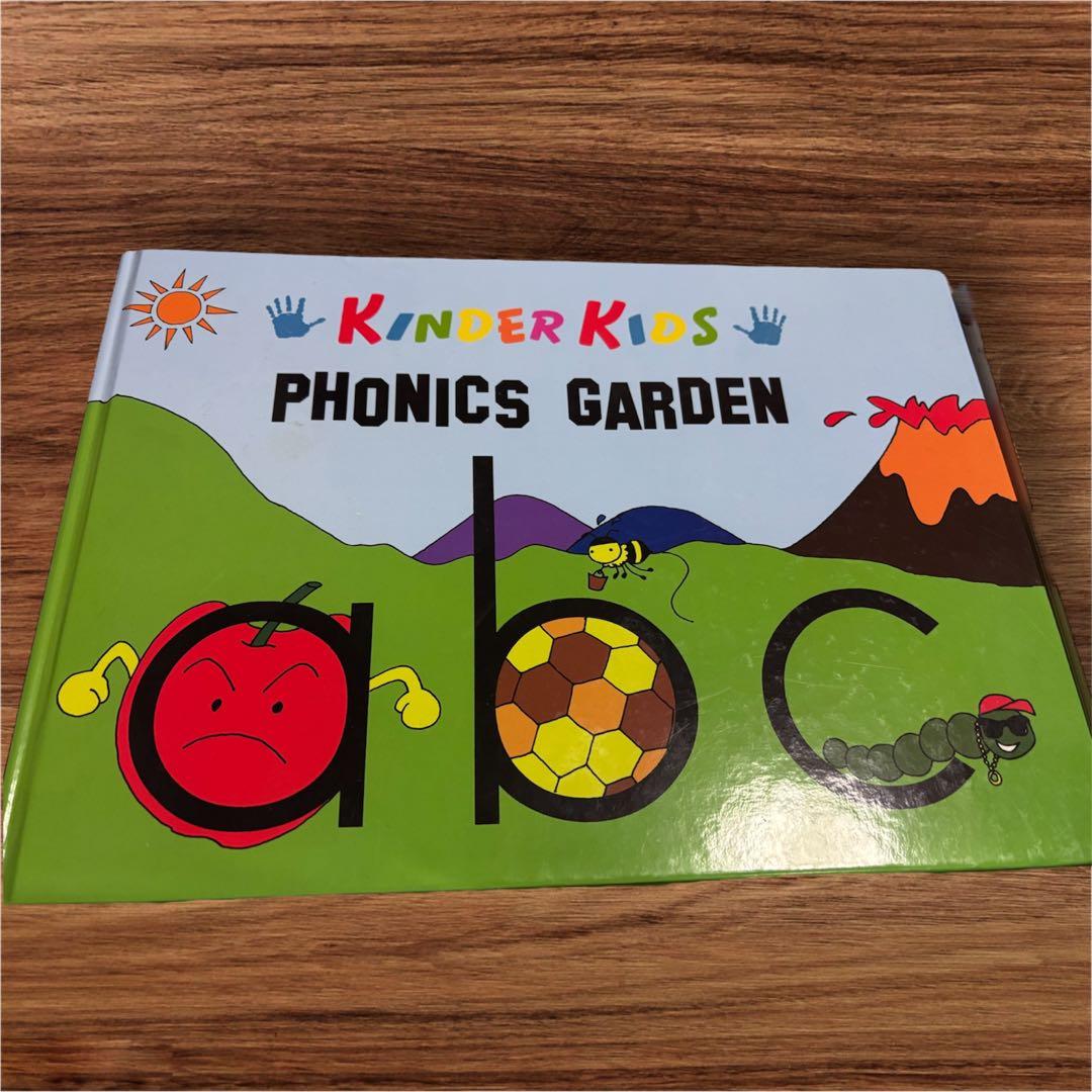 KinderKids Phonics Garden 教材4点セット