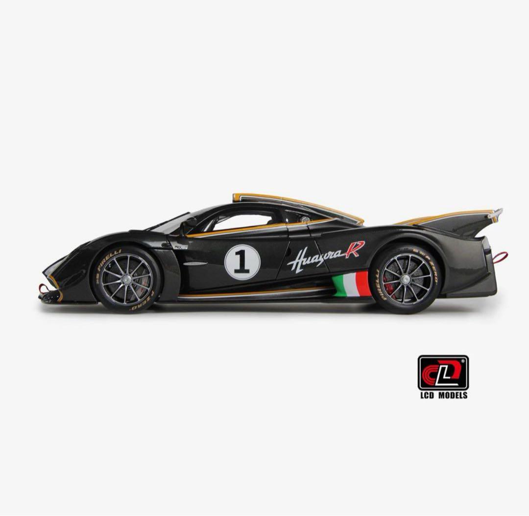 新品 未使用 LCD モデル 1/18 パガーニ ウアイラ ミニカー 全開閉