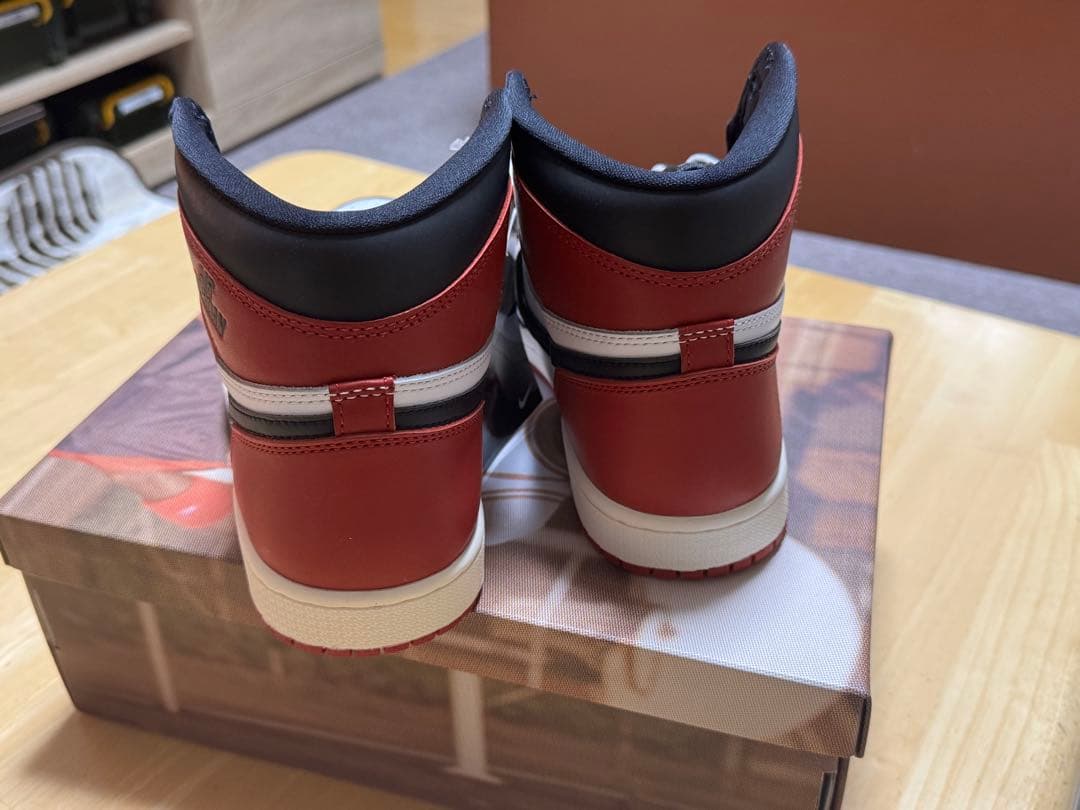 Nike Air Jordan 1 ホワイト/ブラック/レッド