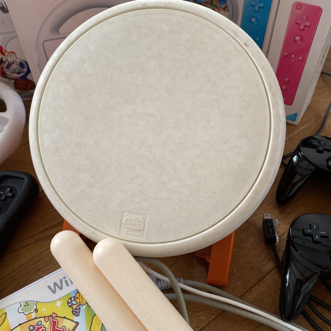 Nintendo WiiU本体　太鼓の達人　マリオカート　セット
