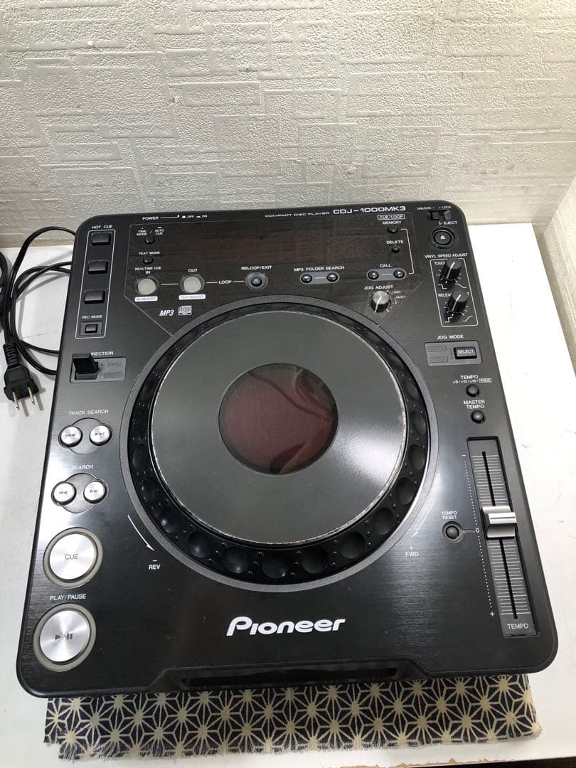 pioneer dj パイオニア　CDJ-1000mk3 レンズメンテナンス