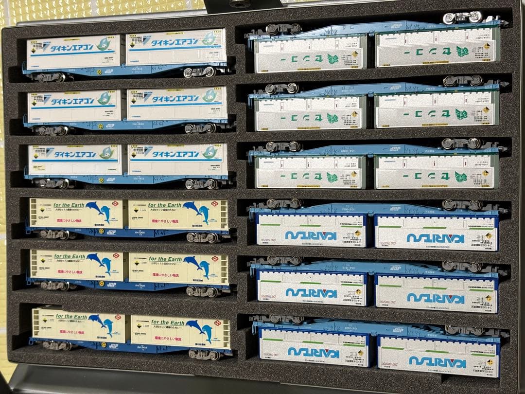 Nゲージ コンテナ 204個 ケース付き